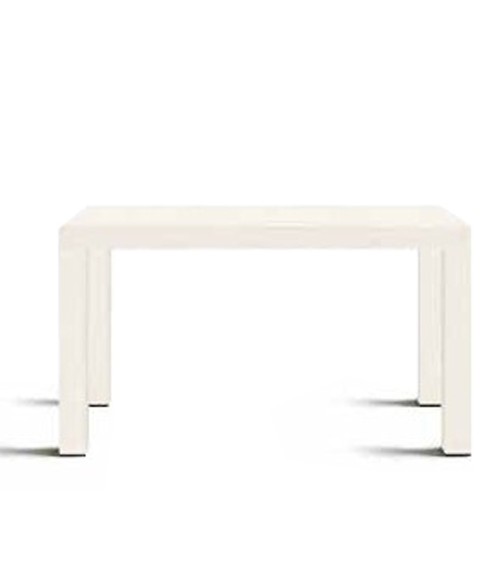 Tavolo Imab Friend Mantova in larice bianco con 2 allunghe 140x80x77.5 cm.
