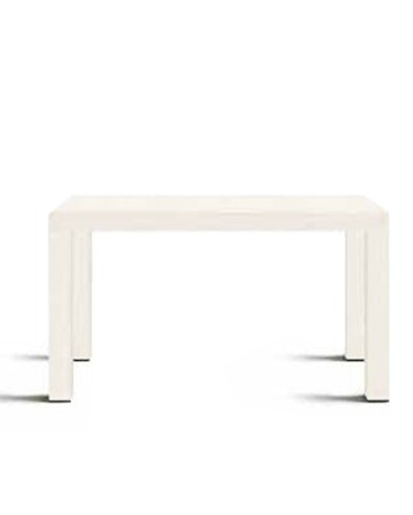 Tavolo Imab Friend Mantova in larice bianco con 2 allunghe 140x80x77.5 cm.