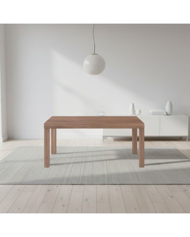 Tavolo Imab Piana T07 in olmo grey con 2 allunghe 140x90x75 H cm.