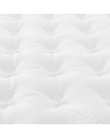 Materasso singolo Pici con tessuto a maglia e molle insacchettate 80x190x21H cm.