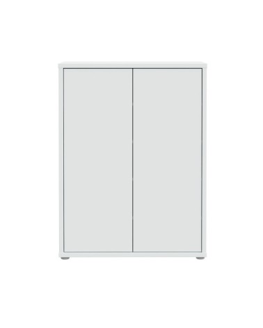 Mobile multiuso Medea 2 ante colore grigio chiaro 74.5x34.9xH 99.1 cm.