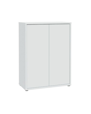 Mobile multiuso Medea 2 ante colore grigio chiaro 74.5x34.9xH 99.1 cm.
