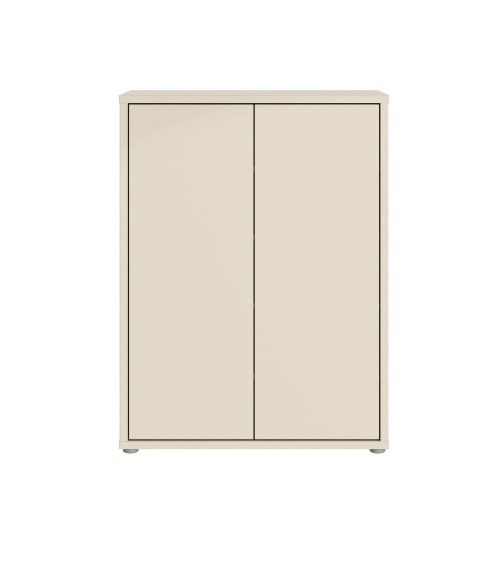 Mobile multiuso Medea 2 ante colore cashmere 74.5x34.9xH 99.1 cm.