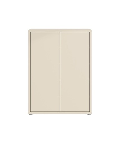 Mobile multiuso Medea 2 ante colore cashmere 74.5x34.9xH 99.1 cm.