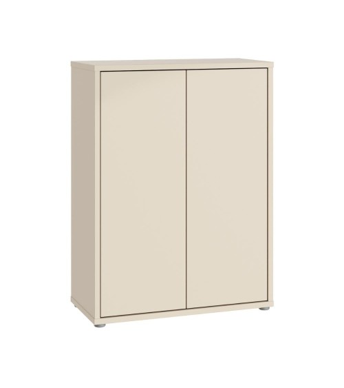 Mobile multiuso Medea 2 ante colore cashmere 74.5x34.9xH 99.1 cm.