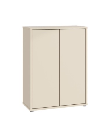 Mobile multiuso Medea 2 ante colore cashmere 74.5x34.9xH 99.1 cm.