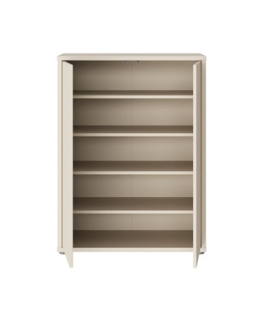 Mobile multiuso Medea 2 ante colore cashmere 74.5x34.9xH 99.1 cm.