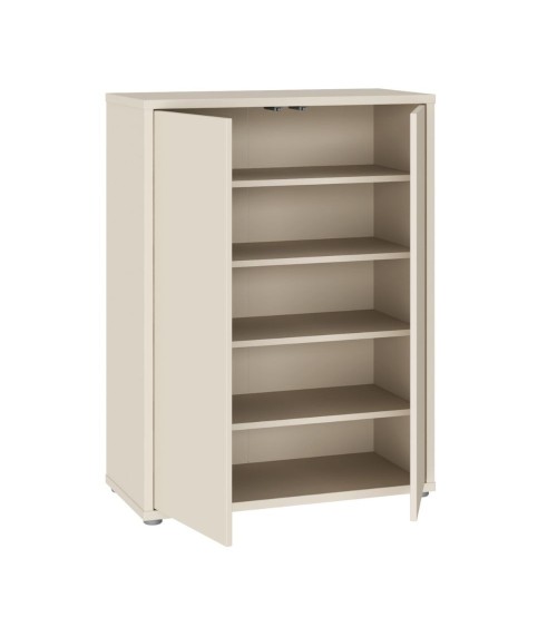 Mobile multiuso Medea 2 ante colore cashmere 74.5x34.9xH 99.1 cm.