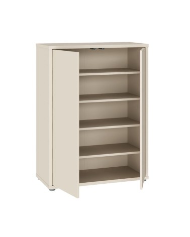 Mobile multiuso Medea 2 ante colore cashmere 74.5x34.9xH 99.1 cm.