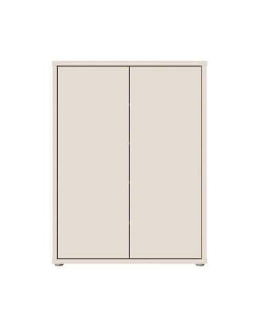 Mobile multiuso Medea 2 ante colore cashmere 74.5x34.9xH 99.1 cm.