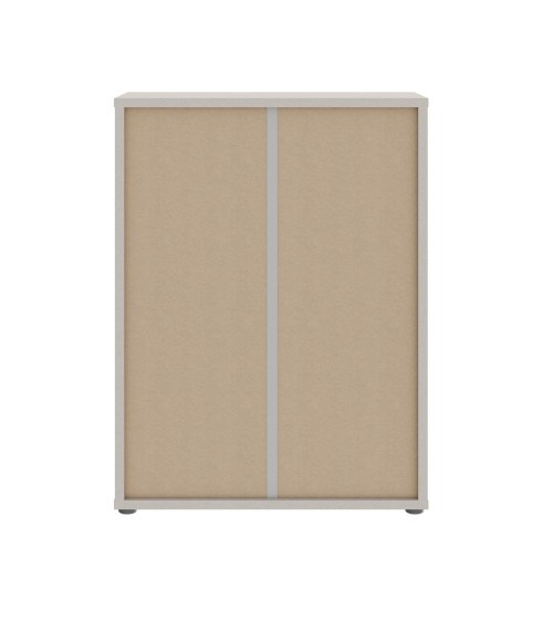 Mobile multiuso Medea 2 ante colore cashmere 74.5x34.9xH 99.1 cm.
