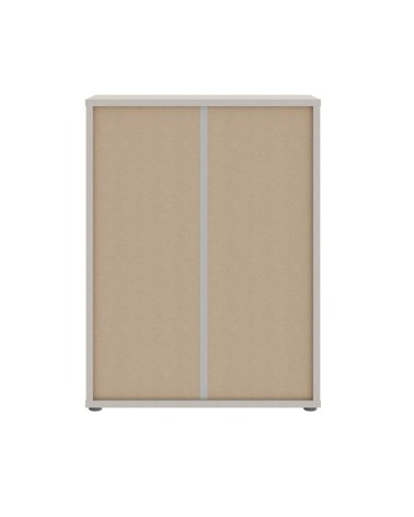 Mobile multiuso Medea 2 ante colore cashmere 74.5x34.9xH 99.1 cm.