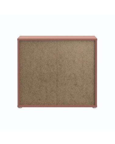 Cassettiera Medea 3 cassetti in colore terracotta