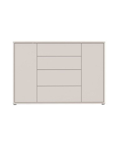 Madia Medea 4 cassetti e 2 ante colore cashmere