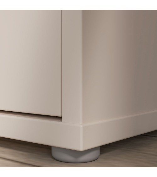 Mobile multiuso Medea 4 cassetti e 2 ante colore cashmere