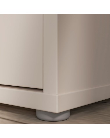 Mobile multiuso Medea 4 cassetti e 2 ante colore cashmere