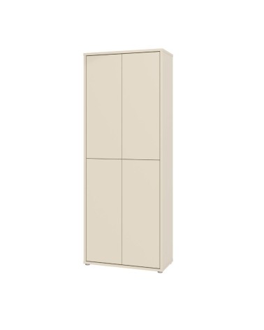 Mobile multiuso Medea 4 ante colore cashmere 74.5x34.9xH 191.9 cm.
