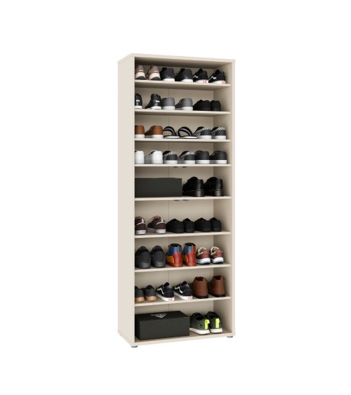 Mobile multiuso Medea 4 ante colore cashmere 74.5x34.9xH 191.9 cm.