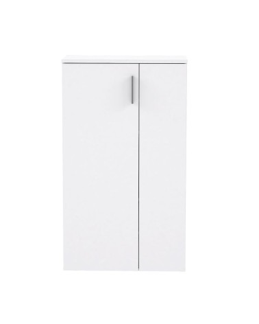 Mobile multiuso Lucio 2 ante H 120cm. colore bianco