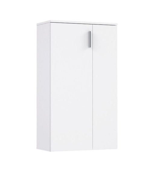 Mobile multiuso Lucio 2 ante H 120cm. colore bianco