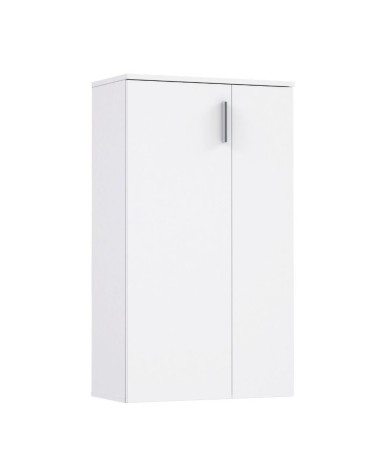 Mobile multiuso Lucio 2 ante H 120cm. colore bianco