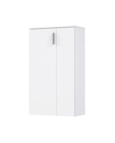 Mobile multiuso Lucio 2 ante H 120cm. colore bianco