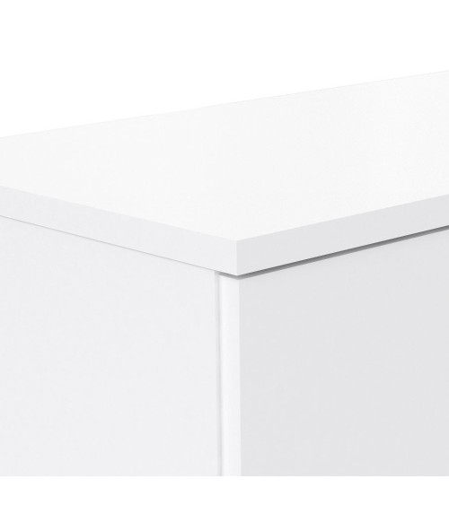Mobile multiuso Lucio 2 ante H 120cm. colore bianco
