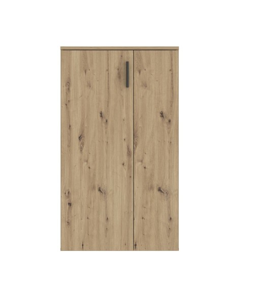 Mobile multiuso Lucio 2 ante H 120cm. colore rovere