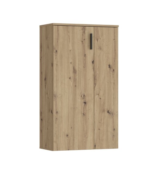 Mobile multiuso Lucio 2 ante H 120cm. colore rovere