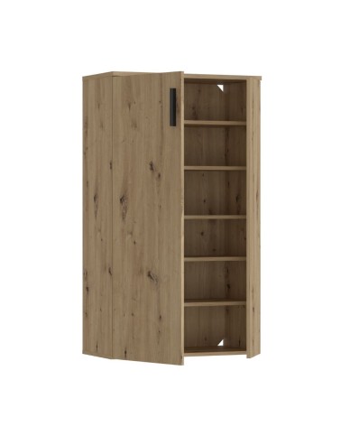 Mobile multiuso Lucio 2 ante H 120cm. colore rovere