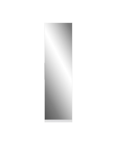 Scarpiera Nyx colore bianco con anta a specchio reversibile