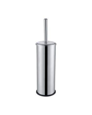 Porta scopino da terra 728CRSET cromato 37x8 cm.