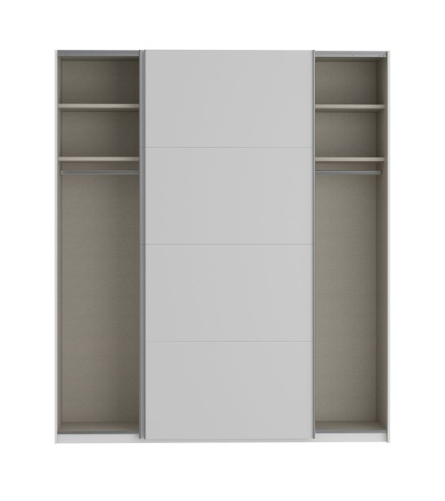 Armadio Afra 2 ante scorrevoli colore bianco