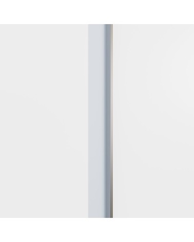 Armadio Nico 2 ante scorrevoli colore bianco 120.1x39.1xH210 cm.