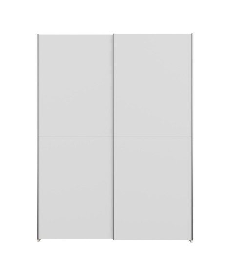 Armadio Nico 2 ante scorrevoli colore bianco 150.1x39.1xH210 cm.