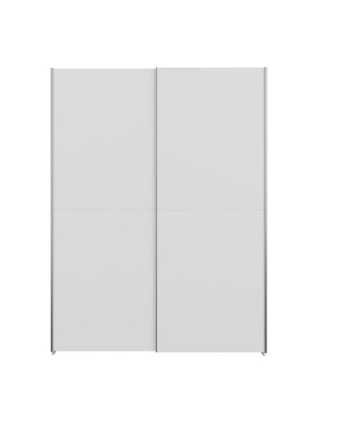 Armadio Nico 2 ante scorrevoli colore bianco 150.1x39.1xH210 cm.