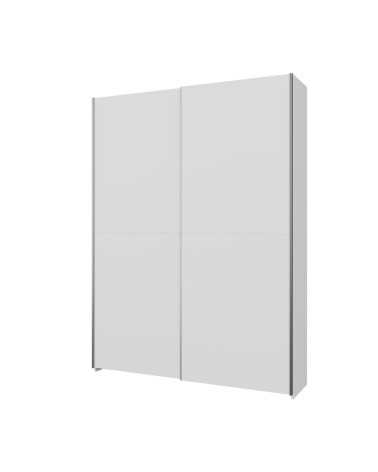Armadio Nico 2 ante scorrevoli colore bianco 150.1x39.1xH210 cm.