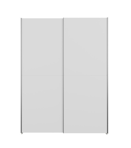 Armadio Nico 2 ante scorrevoli colore bianco 150.1x39.1xH210 cm.