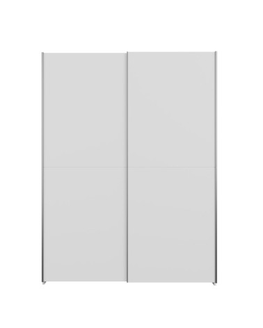 Armadio Nico 2 ante scorrevoli colore bianco 150.1x39.1xH210 cm.