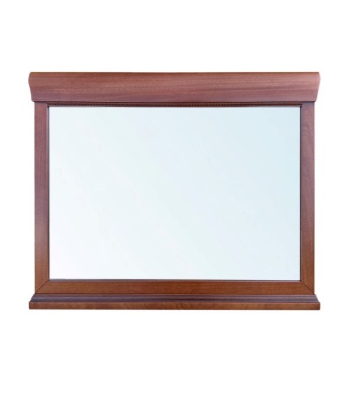 Specchiera Venere con cornice in legno noce