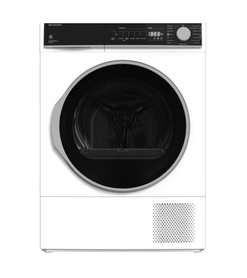 Asciugatrice Sharp KDNHB0S7GWD 10 kg con pompa di calore bianco classe D