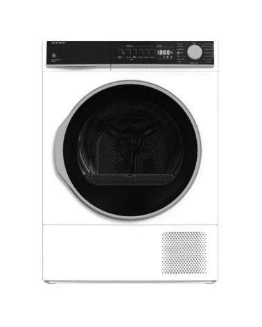 Asciugatrice Sharp KDNHB0S7GWD 10 kg con pompa di calore bianco classe D