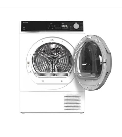 Asciugatrice Sharp KDNHB0S7GWD 10 kg con pompa di calore bianco classe D