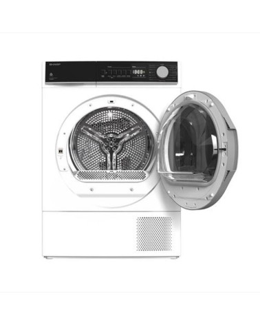 Asciugatrice Sharp KDNHB0S7GWD 10 kg con pompa di calore bianco classe D