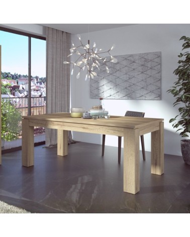 Tavolo allungabile 1475 con allunga centrale 190/235x 90x76 H cm. rovere