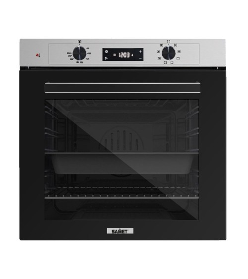 Forno Samet multifunzione ThorXL inox con manopole in platino
