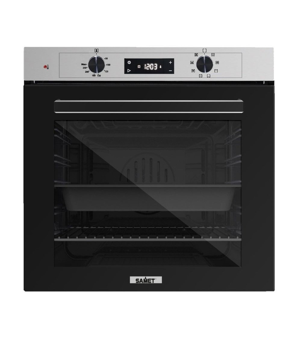 Forno Samet multifunzione ThorXL inox con manopole in platino
