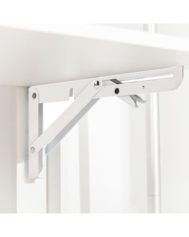 Scrivania tavolo pieghevole Plana colore bianco 64×56×H 82 cm