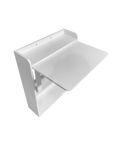 Scrivania tavolo pieghevole Plana colore bianco 64×56×H 82 cm