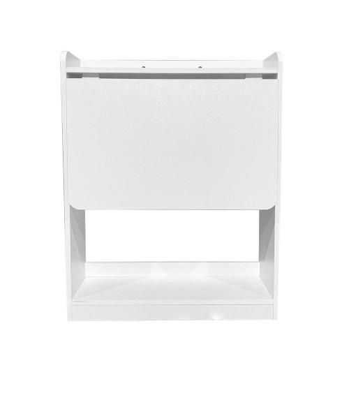 Scrivania tavolo pieghevole Plana colore bianco 64×56×H 82 cm